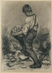 Joven rompedor de piedras, c. 1864 - 1865